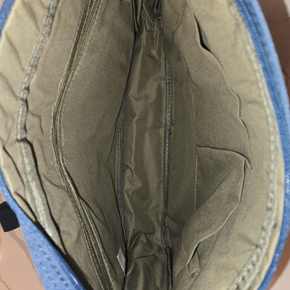 Siddhartha Canvas Festival Messenger Crossbody Bag Blue Gray - Picture 10 of 10